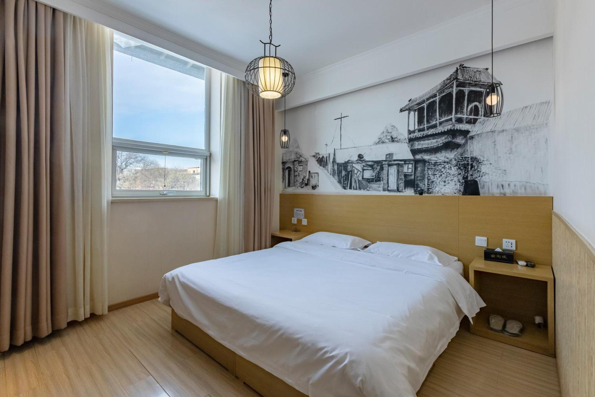 Happy Dragon City Center Alley Hotel -In The City Center With Big Window&Heater, Ticket Service&Free Coffee&Food Recommendation,Near Tian Anmen Forbiddencity,Easy To Get Traditional Walking Area&Shichahai Beijing Eksteriør billede